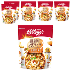 Kellogg's 家樂氏 纖穀脆 豐富堅果, 300g, 6個