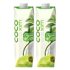 COCO XIm 100%有機椰子水, 2個, 1L