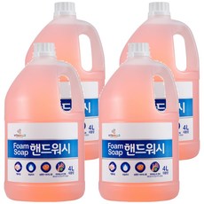 VITAHALO 慕斯洗手乳 大容量補充瓶 4L, 4桶