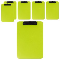 ABEL 力大牌 超耐摔板夾 A4,堅固耐用,多色可選,6個, 66214