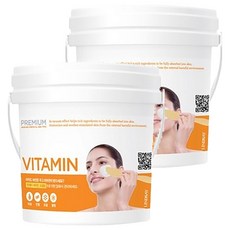 韓國 LINDSAY 軟膜粉 維生素 820g 提亮膚色 深層清潔 保濕彈潤, 2桶, 1入