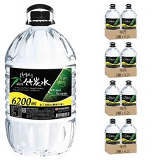 味丹 多喝水 鹼性竹炭水, 6.2L, 8桶