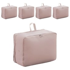 晟龍 雙拉鍊壓縮收納袋 特大, 5個