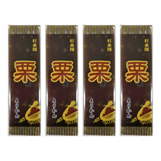 衫本屋 栗子羊羹, 4個, 400g