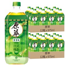 原萃 日式綠茶, 975ml, 24瓶