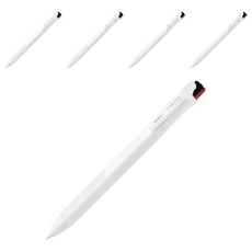 ZEBRA 斑馬牌 SARASA CLIP 0.5 3色鋼珠筆, 白色, 5支