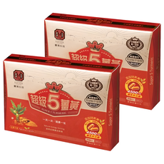 豐滿生技 超級五薑黃膠囊, 20顆, 2盒, 全素可食, 促進新陳代謝
