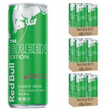 Red Bull 紅牛火龍果能量飲 The Green Edition, 250ml, 12瓶