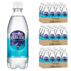 Tamsaa 氣泡水, 500ml, 60瓶