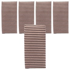 KEYTOSS 詰朵斯 Bamboo 柔色竹炭添加尼龍沐浴巾 30*90 CM 台灣製, 款式隨機, 1入, 5條