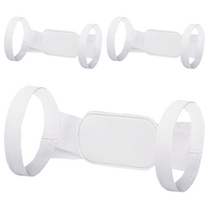 a-zeal 可調式隱形駝背美姿帶男女皆適用白, F, 3件