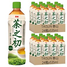 泰山 茶之初 台灣四季春, 535ml, 48瓶