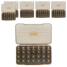 1月間 7日28格藥盒 淡奶, 6個