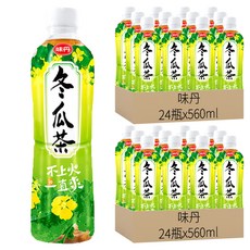 味丹 心茶道冬瓜茶, 560ml, 48瓶