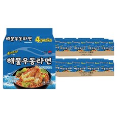 KORENO 可蕾諾 烏龍海鮮湯麵 102g, 48包