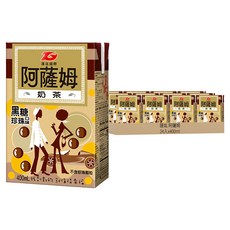 匯竑 阿薩姆 黑糖珍珠奶茶, 400ml, 24入