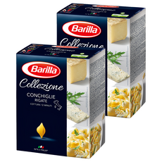 Barilla 百味來 Collezione 貝殼麵 Conchiglie Rigate, 500g, 2盒