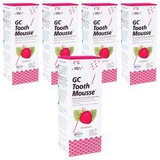 GC 而至 Tooth Mousse 牙齒乳膏 草莓口味 不含氟 40g 兒童護齒首選, 5條