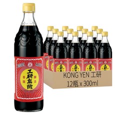 KONG YEN 工研 烏醋, 300ml, 12瓶