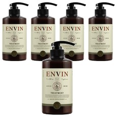 ENVIN 蛋白質香氛護髮乳 英國小蒼蘭花束, 500ml, 5瓶