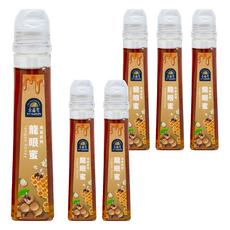 泰森蜜龍眼蜜 台灣熱銷 口感香醇 無添加 送禮自用, 130g, 6瓶