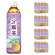 愛之味 油切分解茶 四季春風味, 96瓶, 590ml
