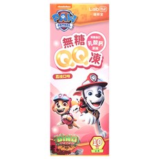 Lab52 齒妍堂 汪汪隊 無糖QQ凍系列 10條, 荔枝, 1盒, 200g