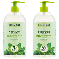 COSMEPLANT 摩爾多瓦 大容量抗菌洗手乳 鼠尾草薄荷, 1L, 2瓶