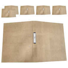 Sunny 三瑩文具 手作之 強力中夾A4 SF-49A 320 x 246 x 37mm, 牛皮, 6個