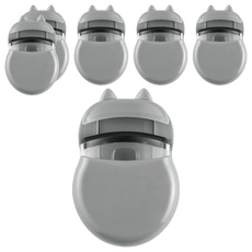 KAI 貝印 貓咪造型睫毛夾 6.8 x 4 x 1.5cm 20g, HC-2200, 6個