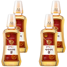 gomgom 刺槐蜂蜜, 500g, 4瓶