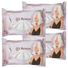 Roaze 柔仕 乾濕兩用淨顏柔拭巾, 4包, 30張