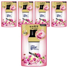 Lenor 蘭諾 衣物芳香豆 甜花石榴香 補充包, 440ml, 5包