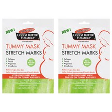 PALMER'S 帕瑪氏 孕婦撫紋專用肚膜 33ml 預防妊娠紋 舒緩乾燥搔癢, 2片