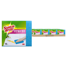 3M Scotch-Brite 百利 天然紙漿抹布 藍色, 20個