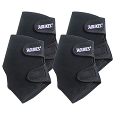 AOLIKES 奧力克斯 運動護踝 7626-L SBR 透氣彈性材質 尼龍 70g, L 24.5~28cm, 2雙, 黑色