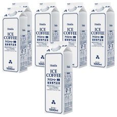 HOMER 即飲冰咖啡 無糖, 6個, 1L