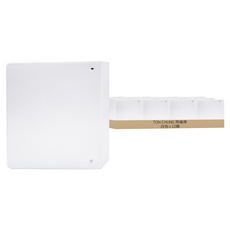 TON CHUNG 同春牌 D型夾, 白色, 12個