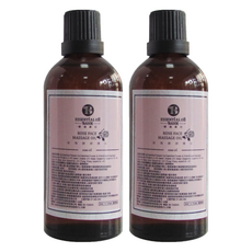 ESSENTIAL OIL BANK 精油銀行 玫瑰臉部按摩精油 100ml, 2瓶