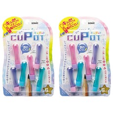 SONIC 筆蓋 SK-8572-GP 6個, 馬卡龍, 2組