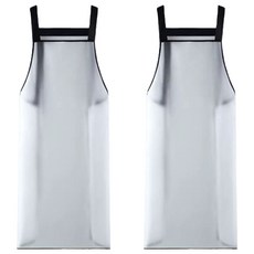 I am Panda 聚氨酯防水圍裙 75cm 半透明白色 1入, 2個