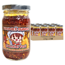 Foodies Sunda 小魚乾 Sambal Teri, 220g, 24罐