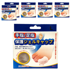 expertgel 樂捷凝膠保護套3入-手指腳趾防護、舒緩摩擦, 6盒, L(45 x 25mm)