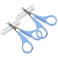 KU.KU Duckbill 酷咕鴨 嬰兒安全剪刀, 藍色, 2個