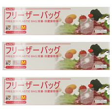 SJIAYP 站立式密封袋, M(22 x 20 x 7cm), 15個, 3盒