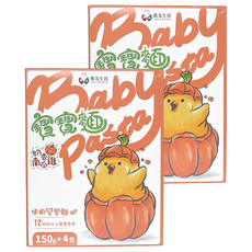 飯友 奶香南瓜雞寶寶麵, 600g, 2盒
