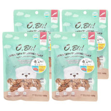 O Bli 噢 比利 潔牙點心, 深海鮭魚 + 香濃起司, 100g, 4包