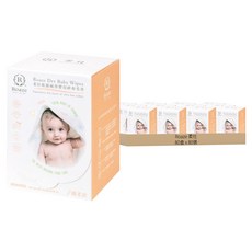Roaze 柔仕 乾濕兩用嬰兒紗布毛巾 纖柔款 20 x 20cm, 80盒, 80張