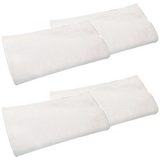 來福牌 毛巾 棉紗 HS0545, 76 x 36cm, 白色, 169g, 4條