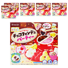 Kracie 葵緹亞 知育菓子 創意DIY 可可鍋小達人 Set, 訓練孩童創造力, 不添加防腐劑, 使用天然色素, 單件, 6盒